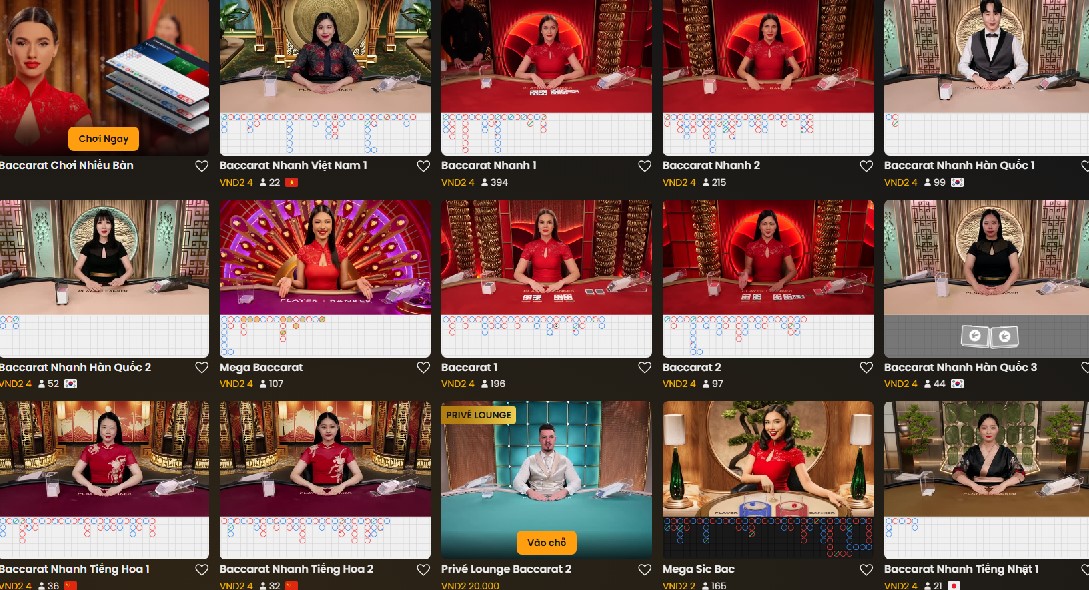 baccarat sòng bài trực tuyến vegas79