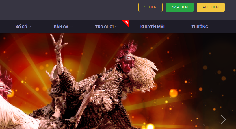 Click nút rút tiền để thực hiện rút tiền vegas79