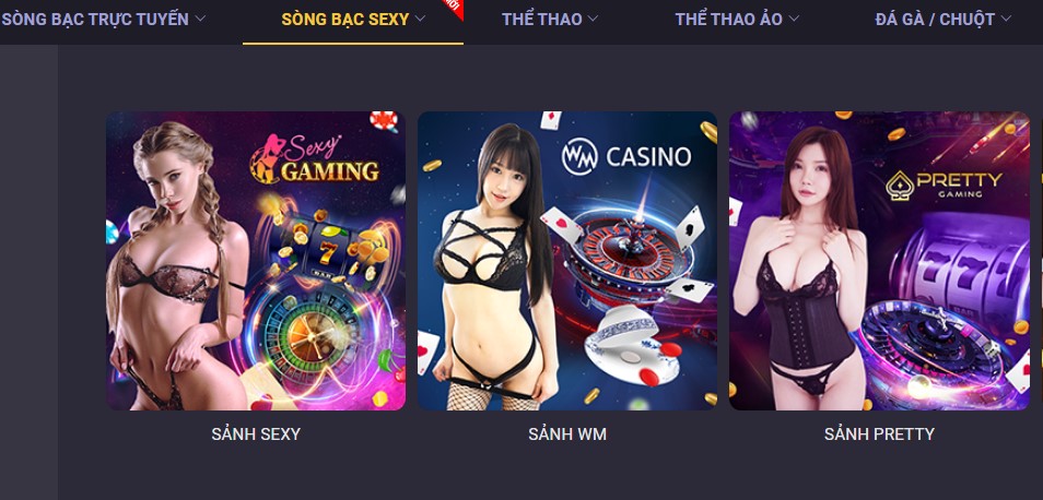 giới thiệu sòng bài sexy vegas79